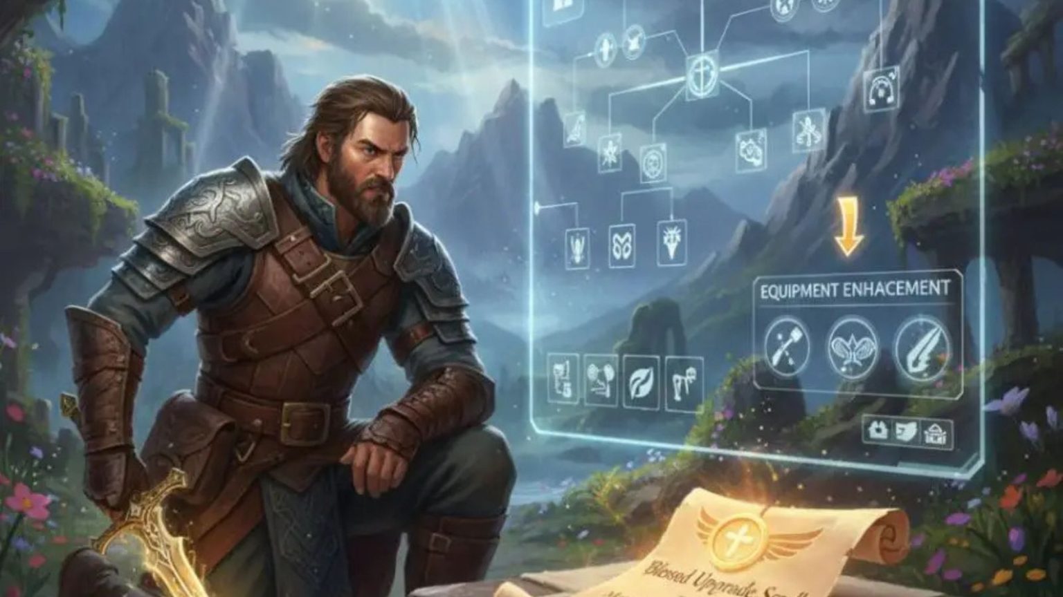 Blessed Upgrade Scroll