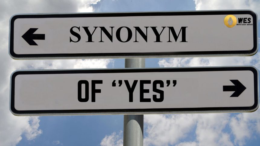 Yes Synonym