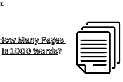 How Many Pages Is 1,000 Words